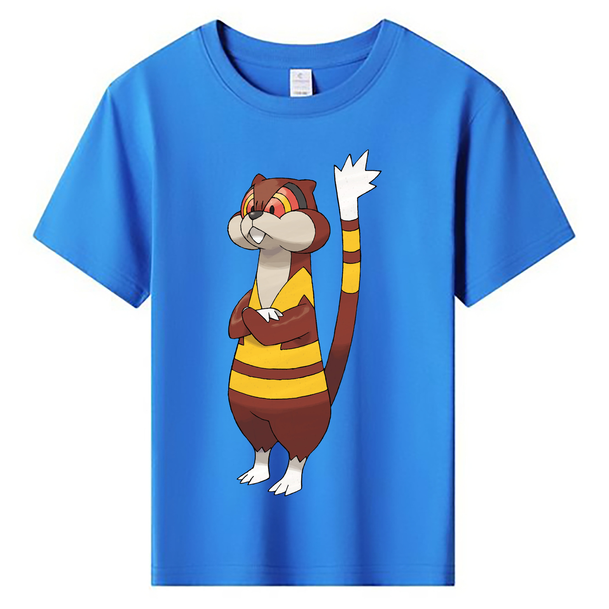 （画像用） ポケットモンスター Pokémon 綿100％キッズTシャツ（フロントプリント）